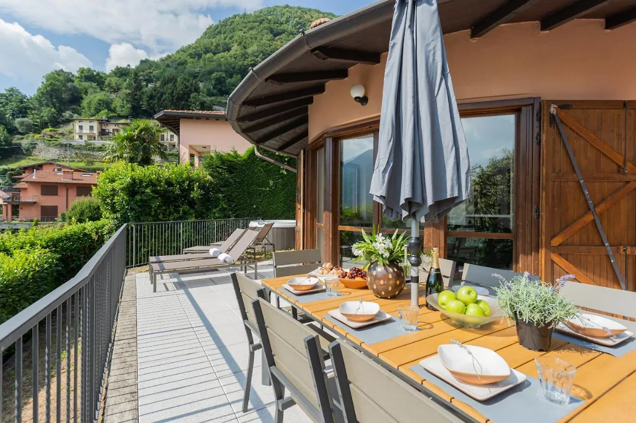 Villa Castello With Jacuzzi & Priceless View By Rent All Como Argegno Italië